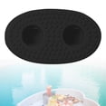 thumbnail image 4 of Flotador inflable Copa Pad Posavasos Juguetes de baño Bandeja inflable Cubo Soporte para fiesta en piscina SPA Rejación de cerveza negro Macarena Titular de la bebida inflable, 4 of 7