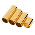 thumbnail image 4 of 4pcs Per Set Electric Guitar Metal Slide Bar Guitars String Slides Golden, 4 of 7