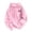 Pink, variant on yillto Womens Lightweight Sweatshirt Hooded Bow Printed Cute Pullover Loose Hoodies Sweatshirts