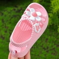 thumbnail image 5 of Toddler Casual Shoes Girls Girls Summer Shoes Girls Sandals For Outdoor Play Comfortable Summer Breathable Lightweight Casual Walking Shoes For Toddlers Kids Age 3 10 With Sole, 5 of 8