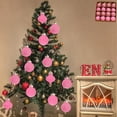 thumbnail image 1 of Feltree Christmas Decorations 16 Piece Flocked Christmas Balls Christmas Decoration SetMultiple Styles of Christmas Tree Decorations Can Also Be Used for Other Party, 1 of 8
