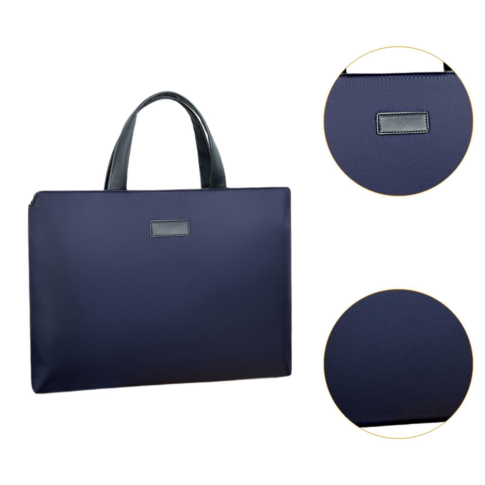 Wxqbjtam Business Bag Premium Handbag Wear Resistant Adjustable Large Capacity Briefcase Cloth