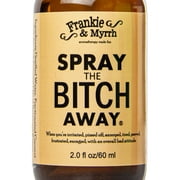 Spray the Bitch Away | Pure Essential Oil Aromatherapy for PMS, Irritability Natural Perfume| Christmas Gift/ Gag Gift | Lavender, Sage, Geranium, Bergamot, Frankincense