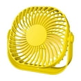 thumbnail image 2 of Needhep Bladeless Fan,Large Battery Operated Fan, Small Fan For Office, Battery Operated Fans, Oscillating Pedestal Fan (Yellow), 2 of 7