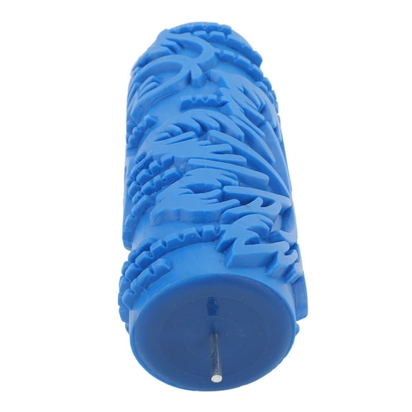 Pattern Paint Roller, Rubber Washable Patterned Texture Paint Roller Effortless Use Unique Patterns Efficient Application 5in for Doors Tables