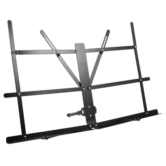 FRCOLOR  Sheet Music Stand Hat Clip Accessories Tabletop Basketball Bag-mounted Score Travel Child Black