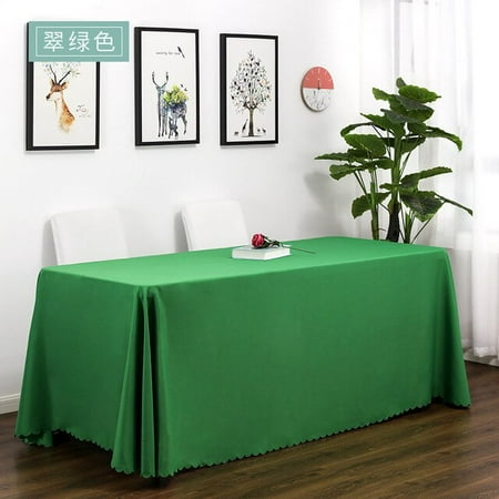 

dosili Colourful Wedding Table Cover Table Cloth Square Rectangle Polyester Table Linen Hotel Banquet Tables Decoration Wholesale
