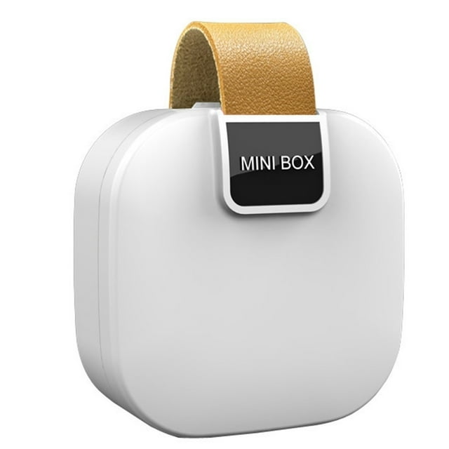Portable Storage Box Data Cable Charger Multifunctional Mini Storage Box Bluetooth Headset Sundries Organize Box