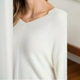 thumbnail image 3 of 1.State Womens V Neck Balloon Sleeve Top, 3 of 4