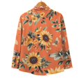 thumbnail image 6 of Chuancc Shirts For Women Long Sleeve Shirts For Women Fall Clothes Womens Office Tops Fall Outfits Tops For Women Trendy Button Down Shirts For Women Khaki L, 6 of 7