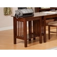 thumbnail image 4 of AFI Mission Solid Wood Shaker Printer Stand in Walnut, 4 of 4