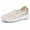 Beige, variant on Summer New Arrival Fashionable Openwork Breathable Casual Shoes Mesh Lace-Up Sneakers Unisex Solid Color Lightweight Soft-Sole Trendy Skate Shoes,Black,36