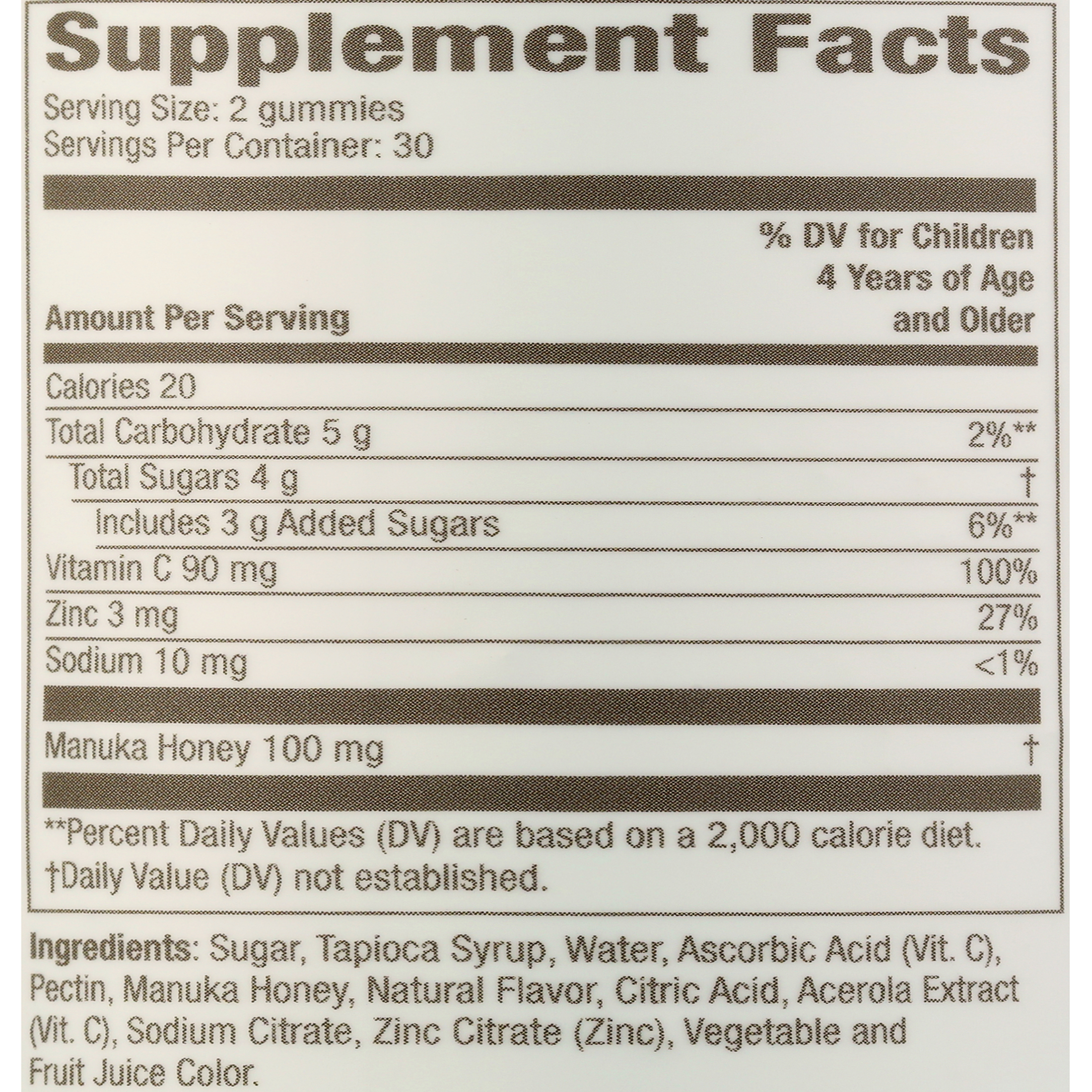 Burt's Bees Kids Immune Support Gummies, 60 Count