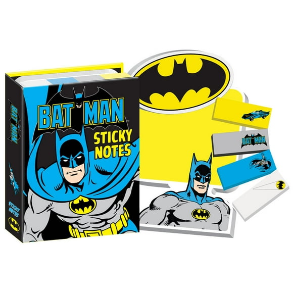 Batman Sticky Notes Jaune Adulte Enfant École Tâche Super-Héros DC Comics
