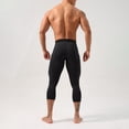 thumbnail image 5 of BXINGOHAI Men's Compression Pants Workout Athletic Leggings Running Gym Tights with Pockets Today 2XL, 5 of 5