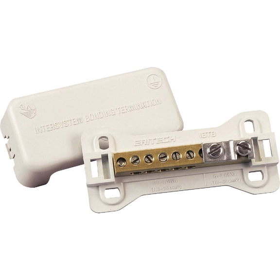 Southwire 65181740 5-Position Aluminum Intersystem Bonding Bridge