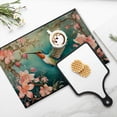 thumbnail image 4 of BaHomeck placemats Set of 4 rectangle Linen Cotton Placemats for Dining Table Washable Heat Resistant,Hummingbird Hovering In The Air,18*12inch, 4 of 4