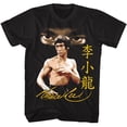 thumbnail image 1 of Bruce Lee Intense Gaze Black Adult T-Shirt 3Xlt, 1 of 2