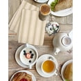 thumbnail image 4 of Brown Stripe Kitchen Dish Towels for Drying Dishes Set of 2, Modern Farmhouse Texture Geometric Waffle Weave Microfiber Hand Tea Bathroom Towels Quick Dry & Absorbent Towel 15.7x23.6, 4 of 7