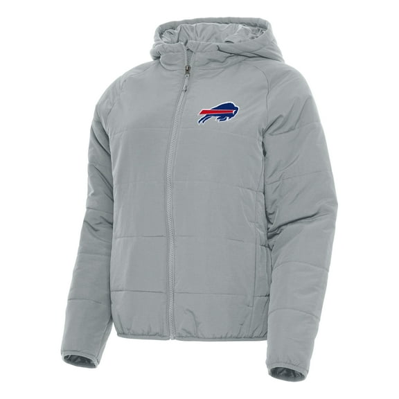 Women's Antigua  Gray Buffalo Bills  Universe Full-Zip Hoodie Jacket
