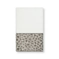 thumbnail image 4 of Authentic Hotel and Spa  Turkish Cotton Cheetah Jacquard Trim White 3-piece Towel Set, 4 of 4