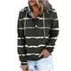 thumbnail image 2 of ICHUANYI Clearance Women's Fashion Printed Pocket Long Sleeve Blouse Casual Tops Sweatershirt Button Hoodies ICHUANYI "ICHUANYI", 2 of 6