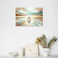 thumbnail image 5 of AEFER Jesus Canvas Wall Art God and Children Wall Decor Pictures Watercolor Christian Spiritual Poster Prints Religious Artwork for Kids Room Church Nursery Decor Frame: 24x16inch(60x40cm), 5 of 6