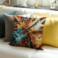 thumbnail image 3 of Autua Electric Guitar Music Country Farmhouse Decoration Throw Pillow Pillow Cover Square Cushion Cover For Home Sofa Sofa Decoration 12x12in, 3 of 5