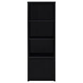 thumbnail image 4 of Winfield 3-sheld Media Tower Entertainment Pier Black, 4 of 11