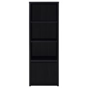 Winfield 3-shelf Media Tower Entertainment Pier Black