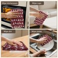 thumbnail image 6 of 2 Pcs Funny Kitchen Towels,Red Christmas Deer Pattern Microfiber Dish Towels,Kitchen Tea Towels,Kitchen Towel Set (18" X 26"), 6 of 7