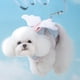 thumbnail image 5 of Correa con arnés para mascotas Bling Bling Malla transpirable protectora Chaleco ajustable para perros Gatos Mascotas Perro azul L, 5 of 12