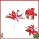 thumbnail image 5 of xihome Arreglo floral navideño de ginkgo con bayas de plstico, flores artificiales, caja de regalo, decoracin para centro de mesa navideño y escena de fiesta., 5 of 6