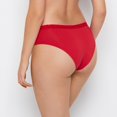 thumbnail image 3 of Cozy Trim Hipster Panty in Crimson, 3 of 5