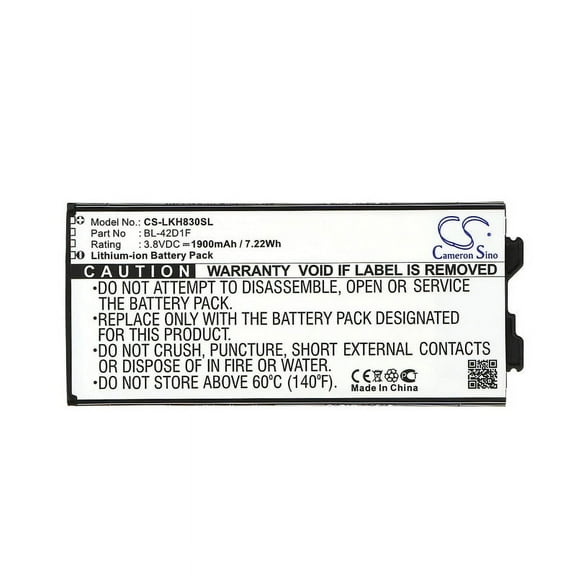 1900mAh EAC63238901 BL-42D1F EAC63238801 Battery for LG H845 Dual SIM