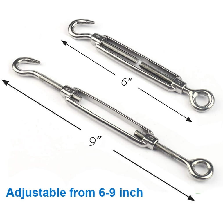 Eye/Hook Turnbuckle Stainless Wire Balustrade Kit #53