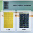 thumbnail image 4 of Organizador Colgante para TeléFono Celular con GráFico de 42 Bolsillos Numerados Bolsa de Almacenamiento Colgante para la Aula Soportes para TeléFonos MóViles, Calculadoras, 4 of 9