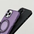 thumbnail image 5 of iPhone 14 Pro Max Case,[Compatible with Magsafe] with Stand Lightweight and Translucent Matte Back Soft Edge Shockproof Protective Case Girls Women Black, 5 of 16