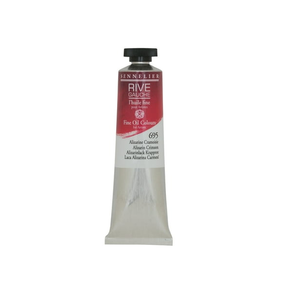 Sennelier Rive Gauche Oil Paint, 40ml, Alizarin Crimson