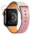 thumbnail image 1 of Correa de cuero para Apple watch Ultra, pulsera de muñeca de 49mm, 44mm, 40mm, 38mm, 42mm, 45/44mm, iWatch series 8, 7, 3, 4, 5, 6, se, 41mm/45mm, 1 of 4