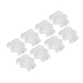 thumbnail image 4 of HLONK Transparent Glass Nail Tips with Water Ripple Design for Manicure, 4 of 8