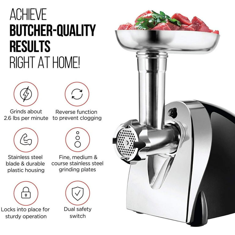 Gourmia gmg525 electric meat grinder hot sale
