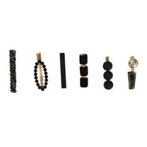 6 Pcs Fashion Grace Hair Clips Hairdo Clip for Women for Girls Black
