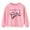 Pinks, variant on Huvoen Toddler Boys Sweatshirts Cotton Hoodless Sweatshirts Fashion Girl and Boy' Casual Long Sleeve Tops Hoodie Printing Tops Pinks 4 Years