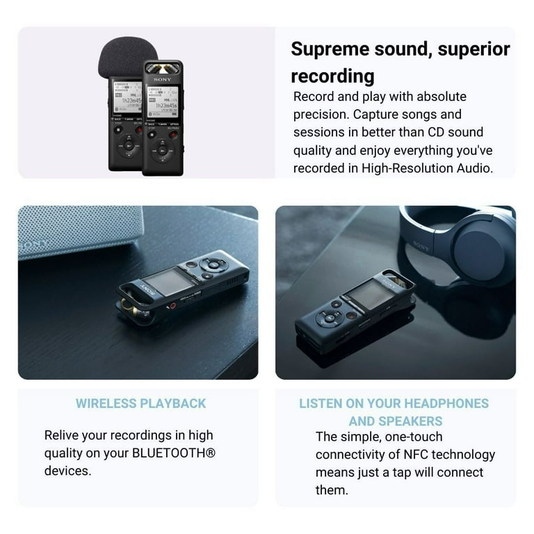 Sony PCM-A10 High-Resolution Audio Recorder with 16GB Memory