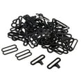 thumbnail image 6 of Set of 20 Adjustable Bow Tie Hardware Clips Black, 6 of 8