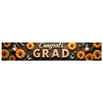 thumbnail image 3 of LUUFILx Congrats Grad Banner Sunflower Decor Backdrop Graduation Party Decoration Background Props Indoor Outdoor Celebration Removable Easy Setup, 3 of 8