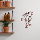 thumbnail image 4 of TABLETREANDS Colgante De Pared De Metal Con Pájaros En Rama Para Jardín Decorativo En Color Café, 4 of 6