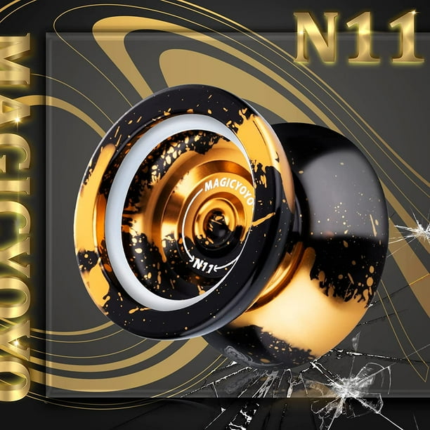 MAGICYOYO Dual Purpose Yoyo- Responsive Yoyo N11 Alloy Aluminum