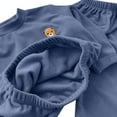 thumbnail image 4 of ATOGUTA Girls Clothes Sets 2-Piece Long Sleeve & Pants PJ Set Kid Cozy Sleepwear Size 2T-12, Blue, 4 of 5